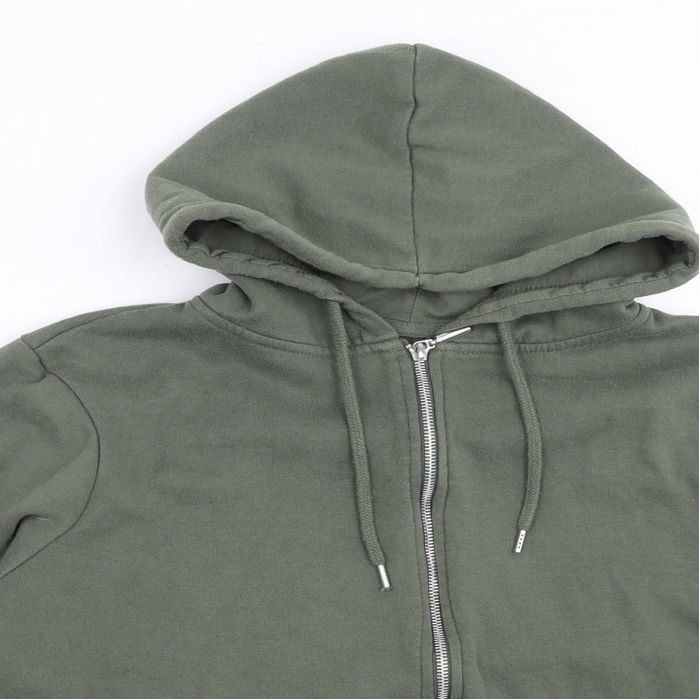 Primark Womens Green   Full Zip Hoodie Size 18