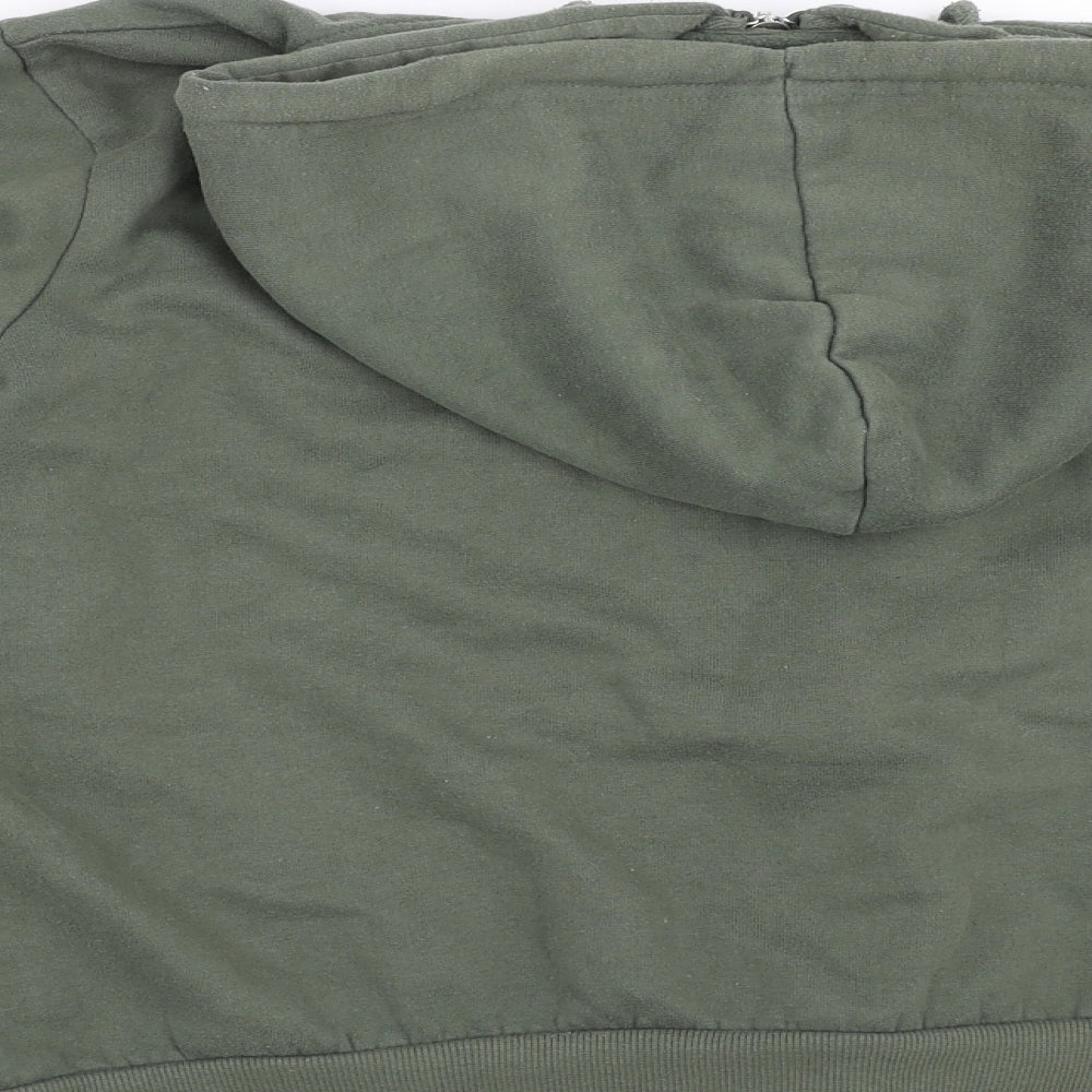 Primark Womens Green   Full Zip Hoodie Size 18