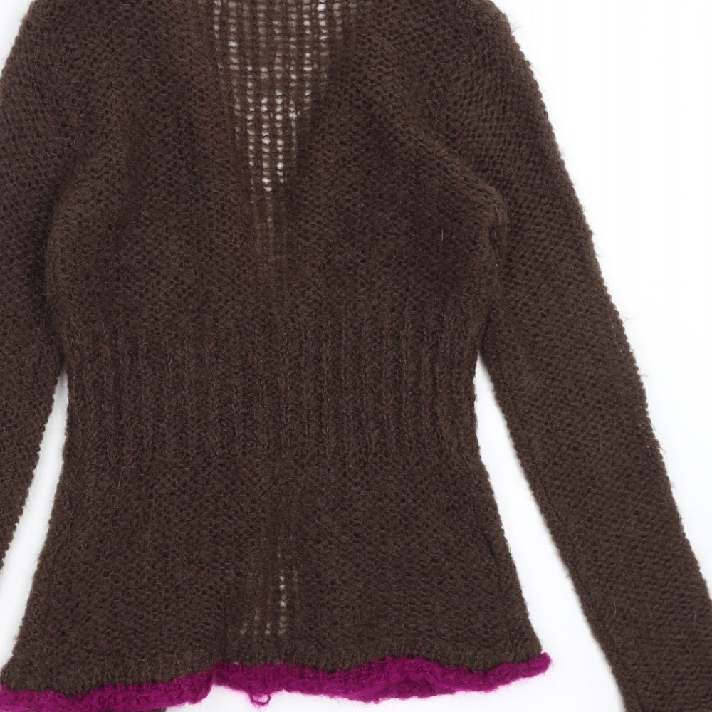 MNG collection Womens Brown   Cardigan Jumper Size S