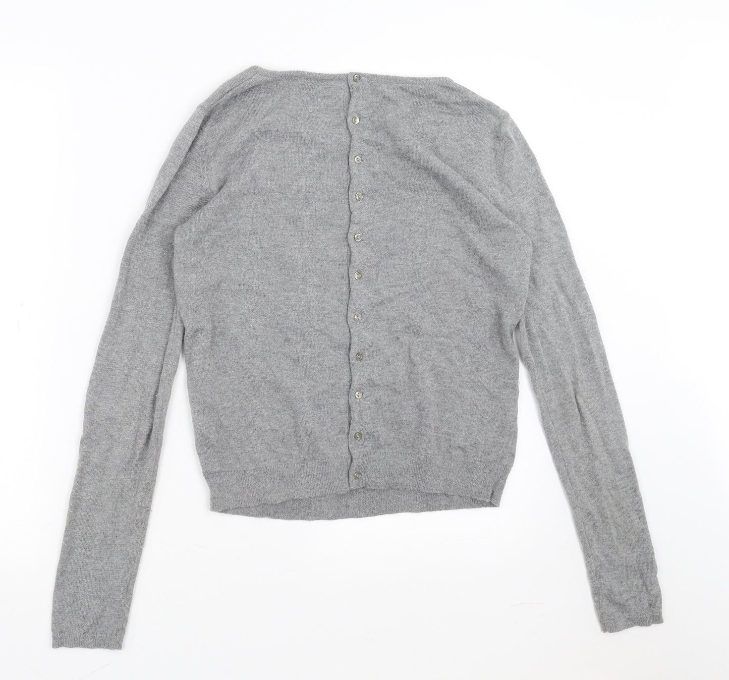 Topshop Womens Grey   Pullover Jumper Size 6  - dog