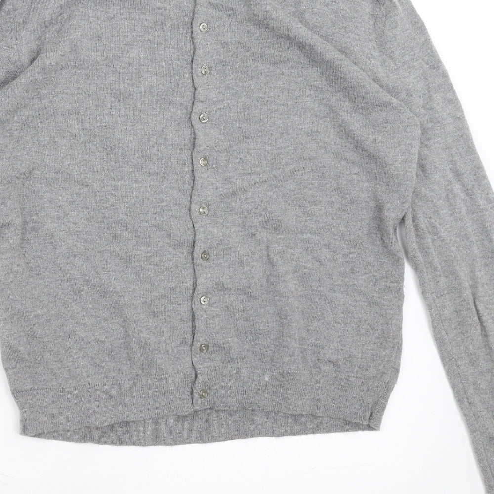 Topshop Womens Grey   Pullover Jumper Size 6  - dog