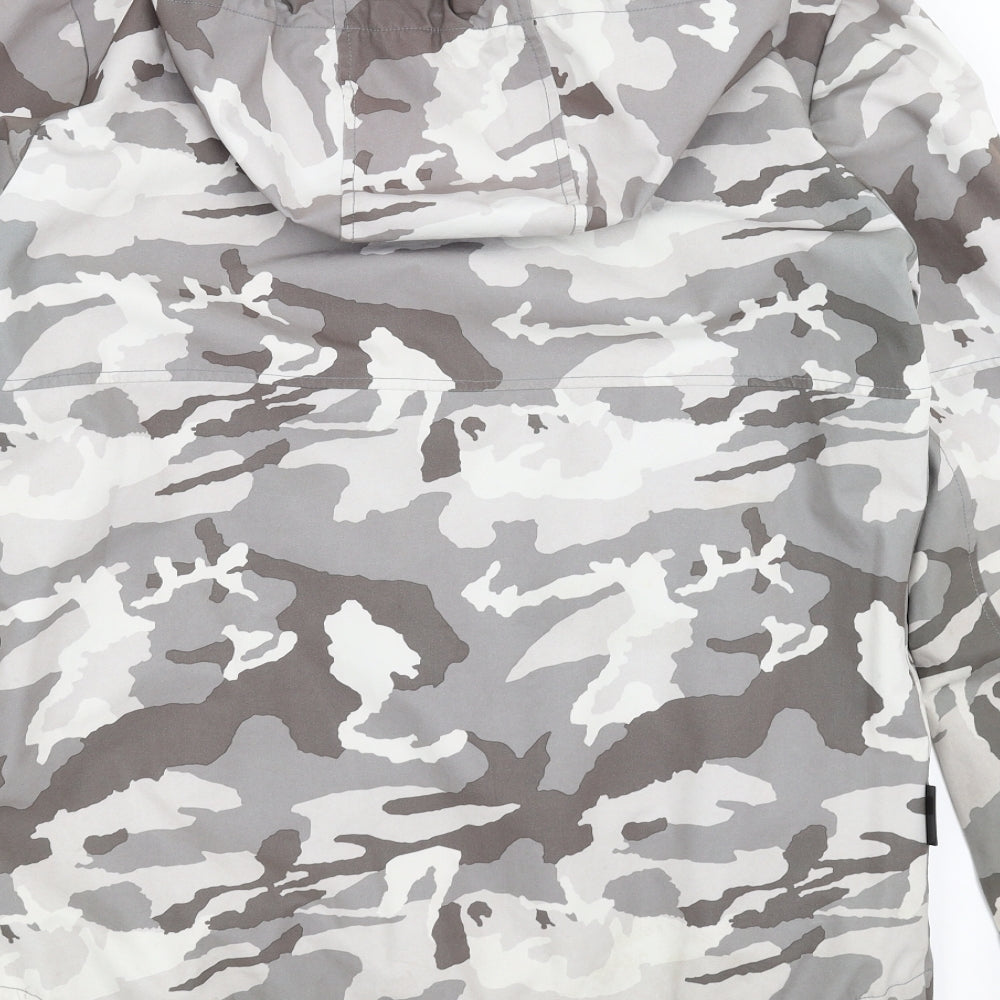 Nanny State Mens Green Camouflage  Jacket Coat Size S