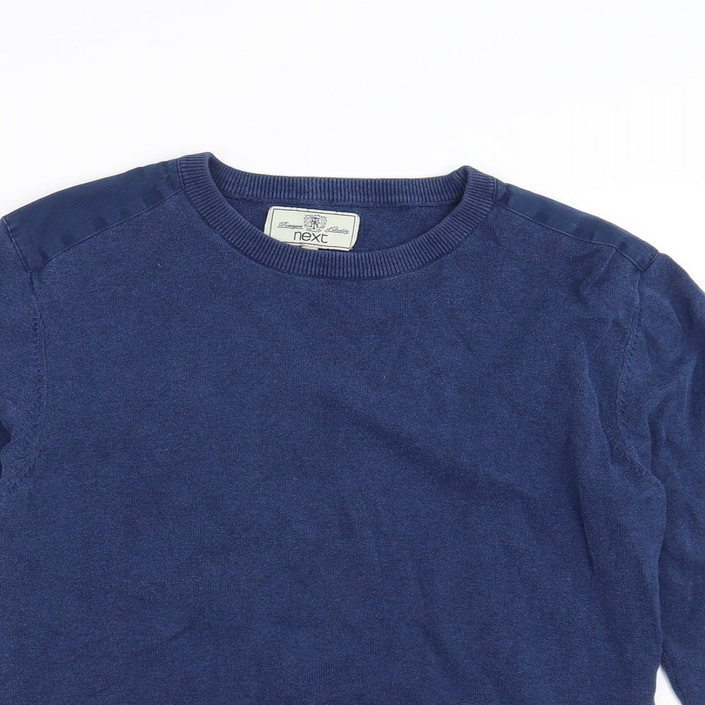 NEXT Mens Blue   Pullover Jumper Size M