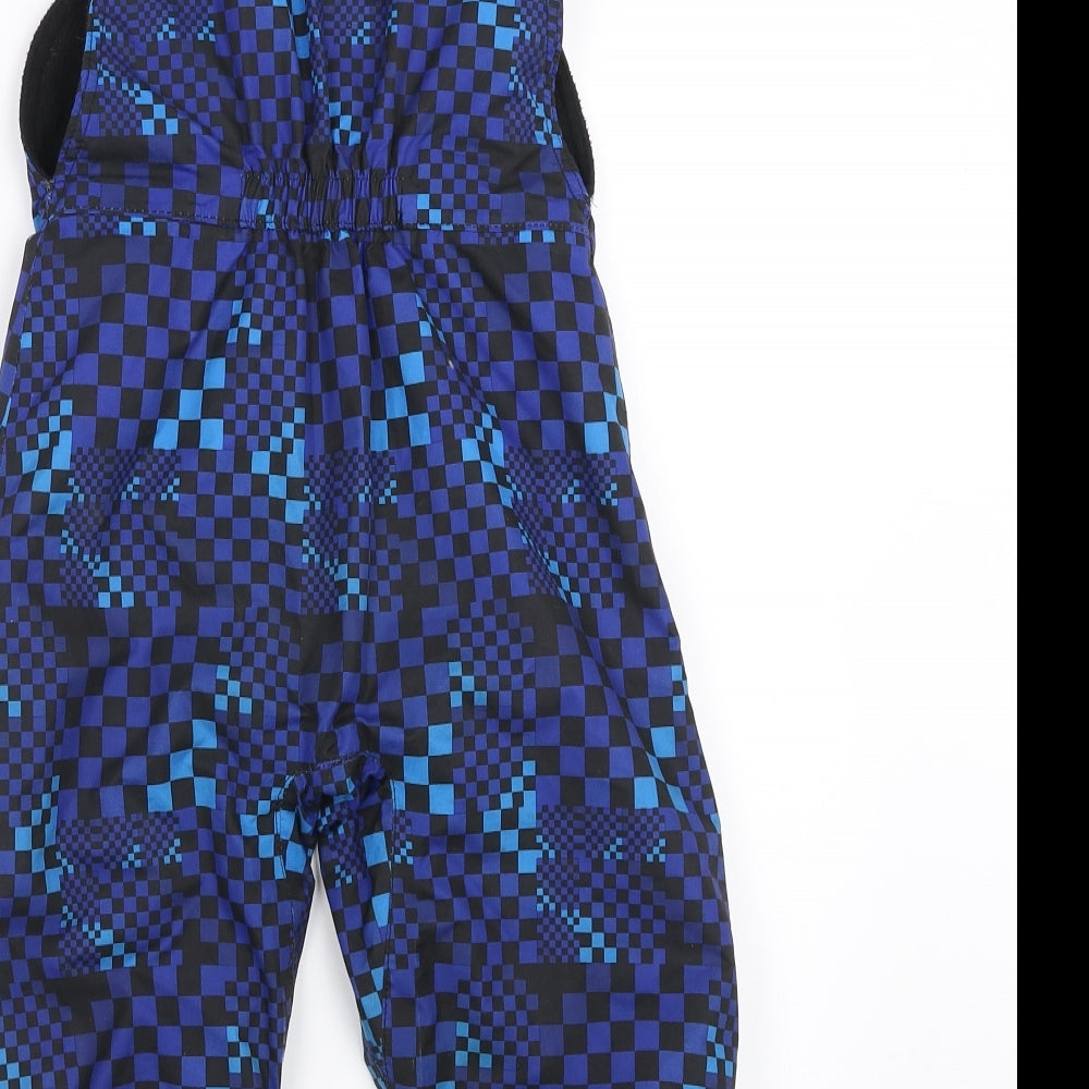 Trespass Baby Blue Geometric  Snow Pants Trousers Size 18-24 Months