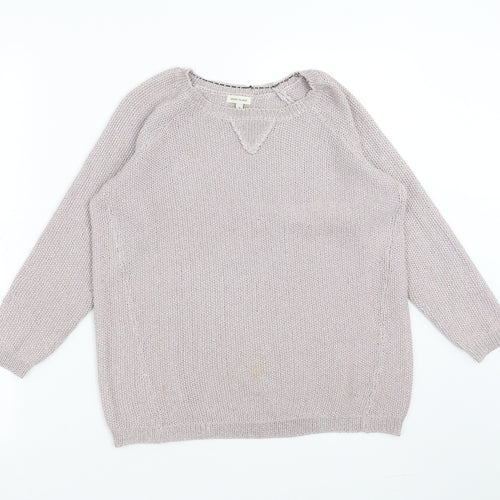 River Island Womens Purple   Pullover Jumper Size 8