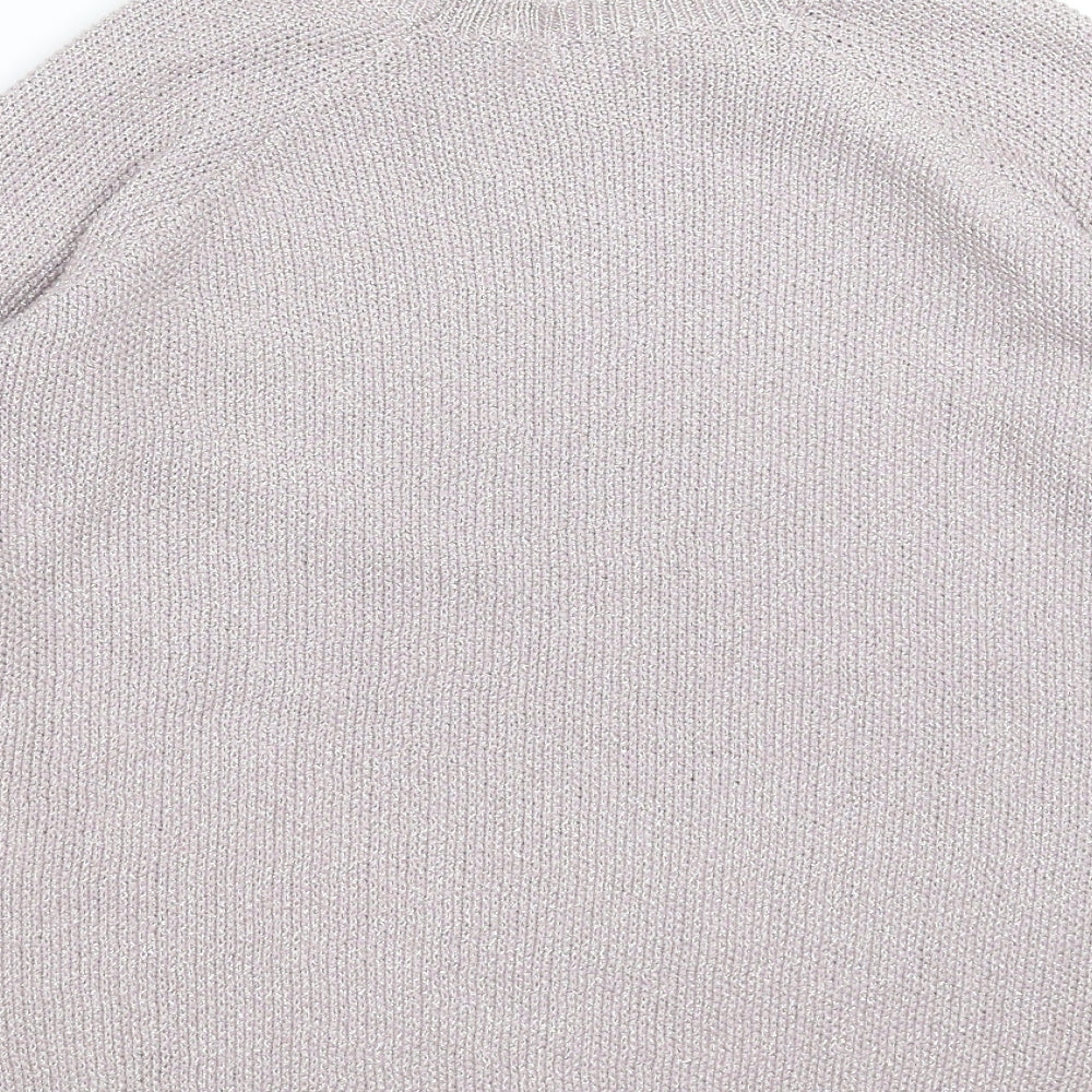 River Island Womens Purple   Pullover Jumper Size 8