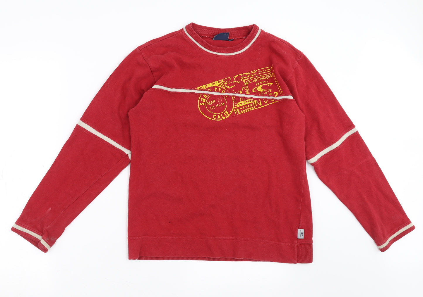 ONEILL Boys Red   Pullover Sweatshirt Size 12 Years