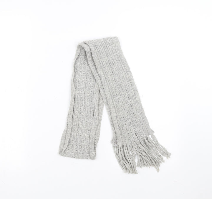 Preworn Womens Grey  Knit  Scarf