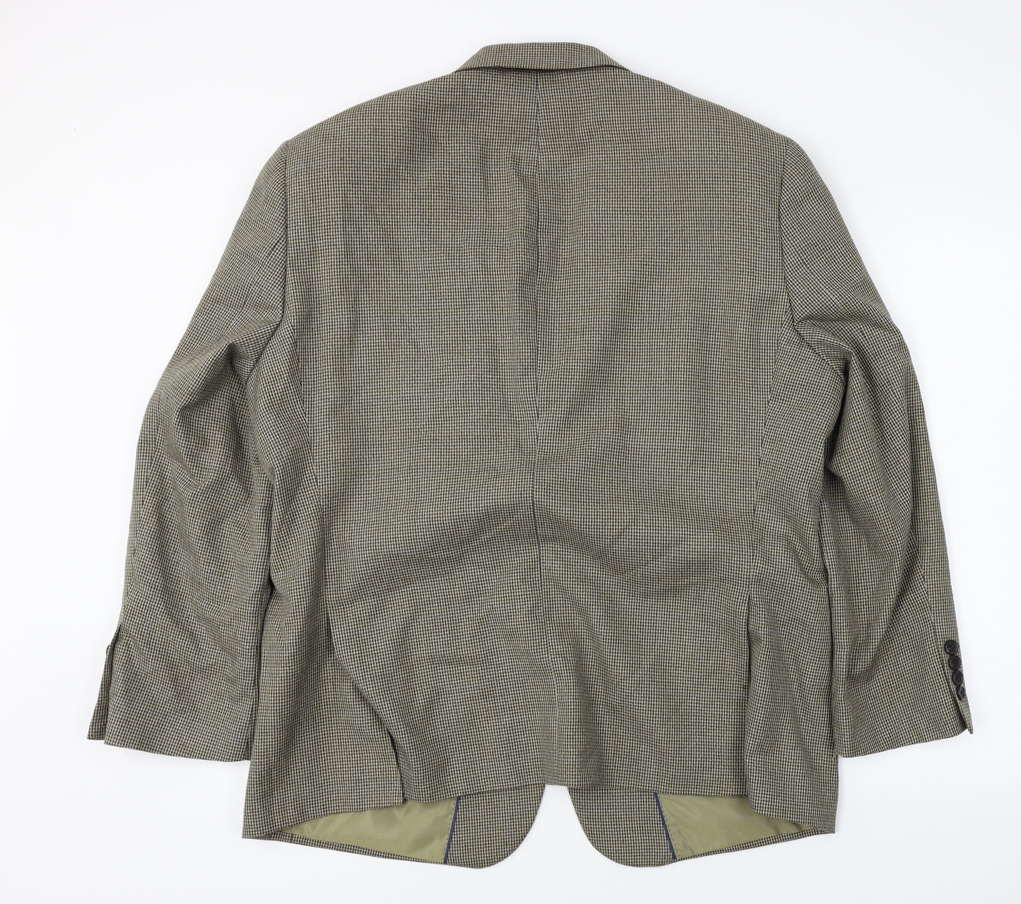 Charlton Gray   Mens Brown Check  Jacket Blazer Size 44