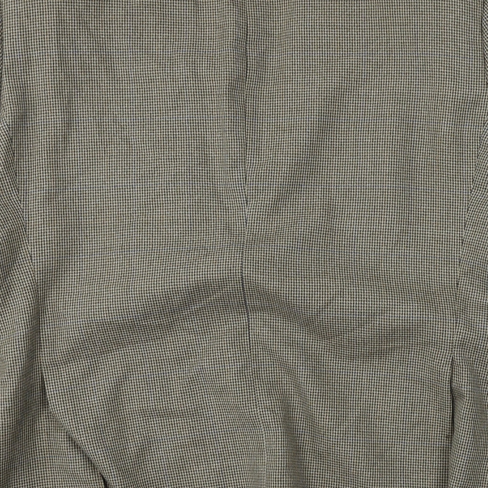 Charlton Gray   Mens Brown Check  Jacket Blazer Size 44