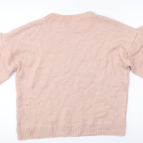 M&Co  Womens Pink   Pullover Jumper Size 12