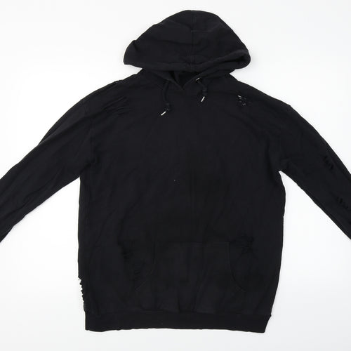 Select  Womens Black   Pullover Hoodie Size 12