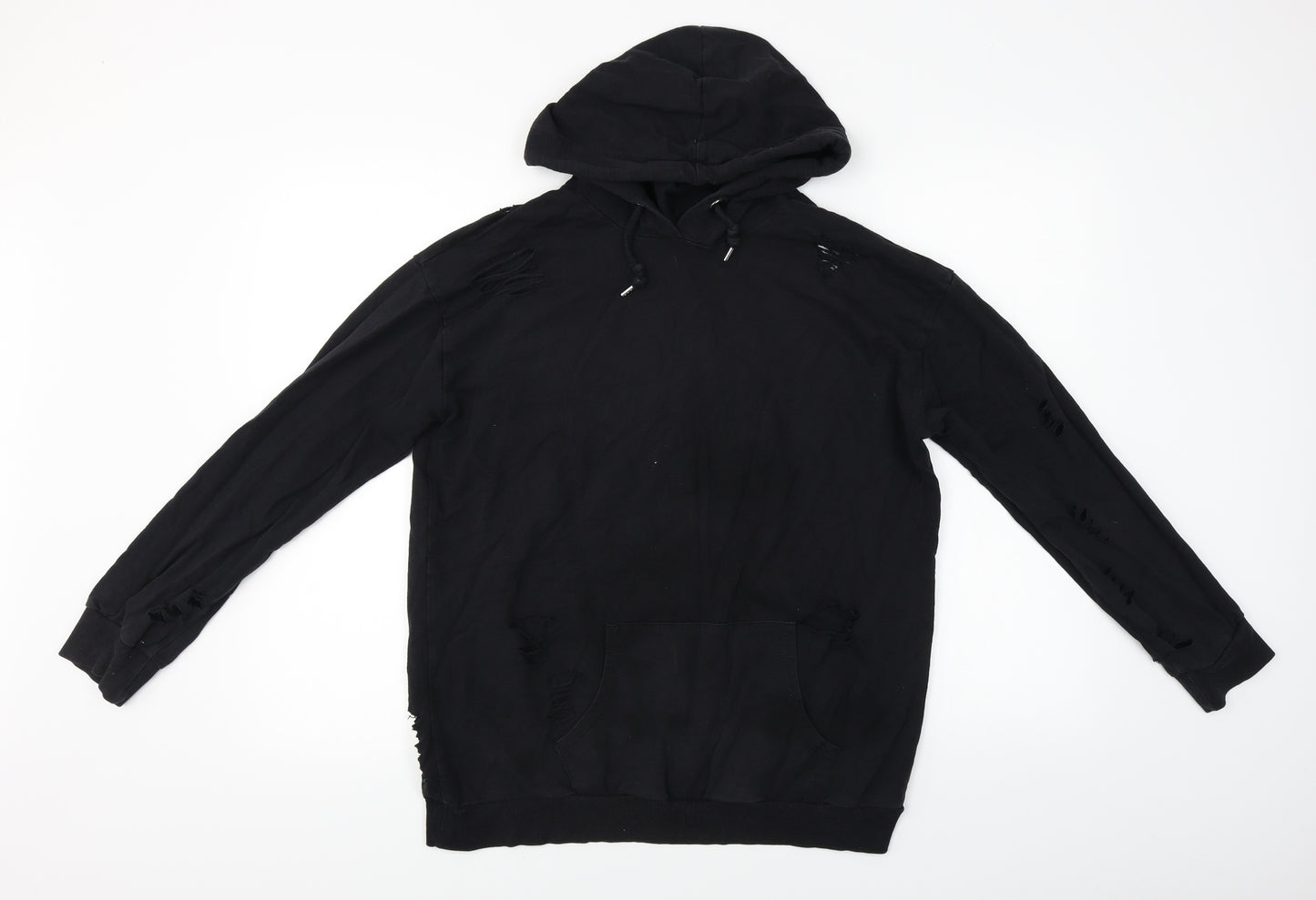 Select  Womens Black   Pullover Hoodie Size 12