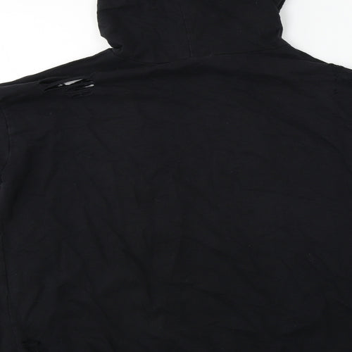 Select  Womens Black   Pullover Hoodie Size 12