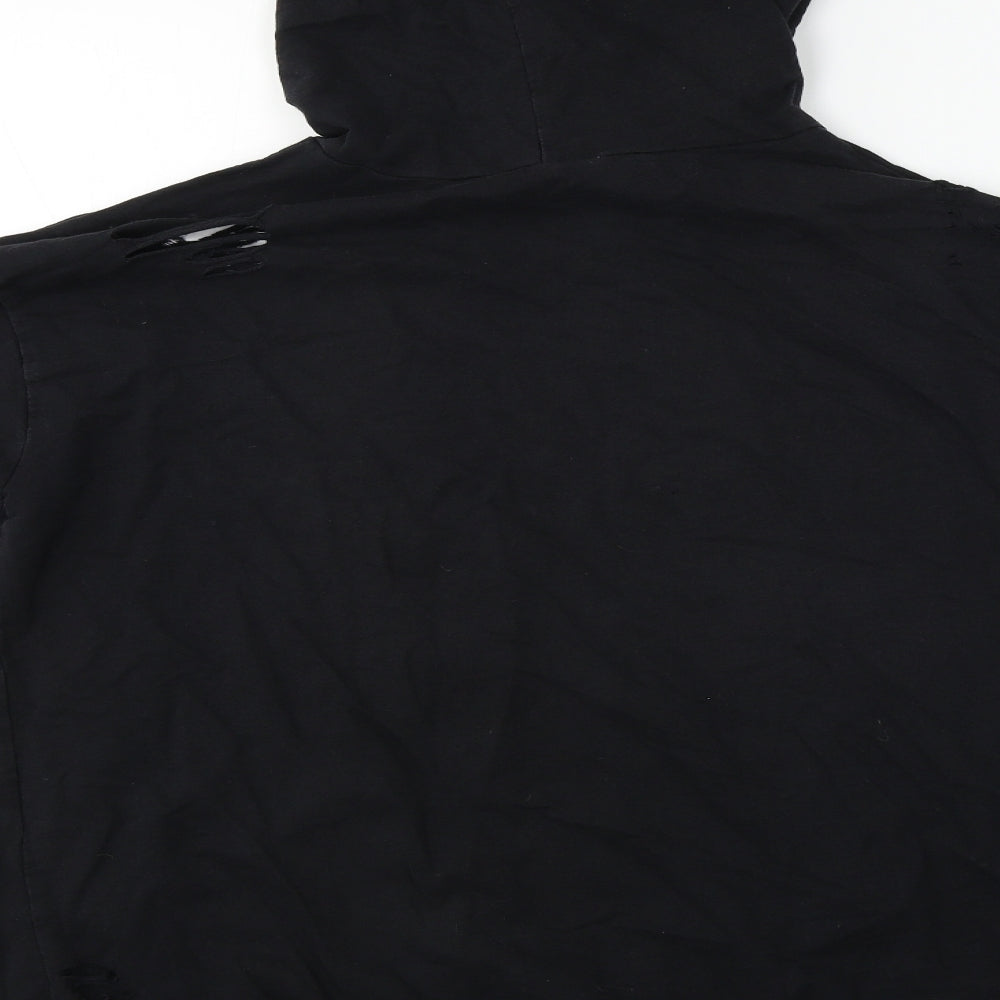Select  Womens Black   Pullover Hoodie Size 12