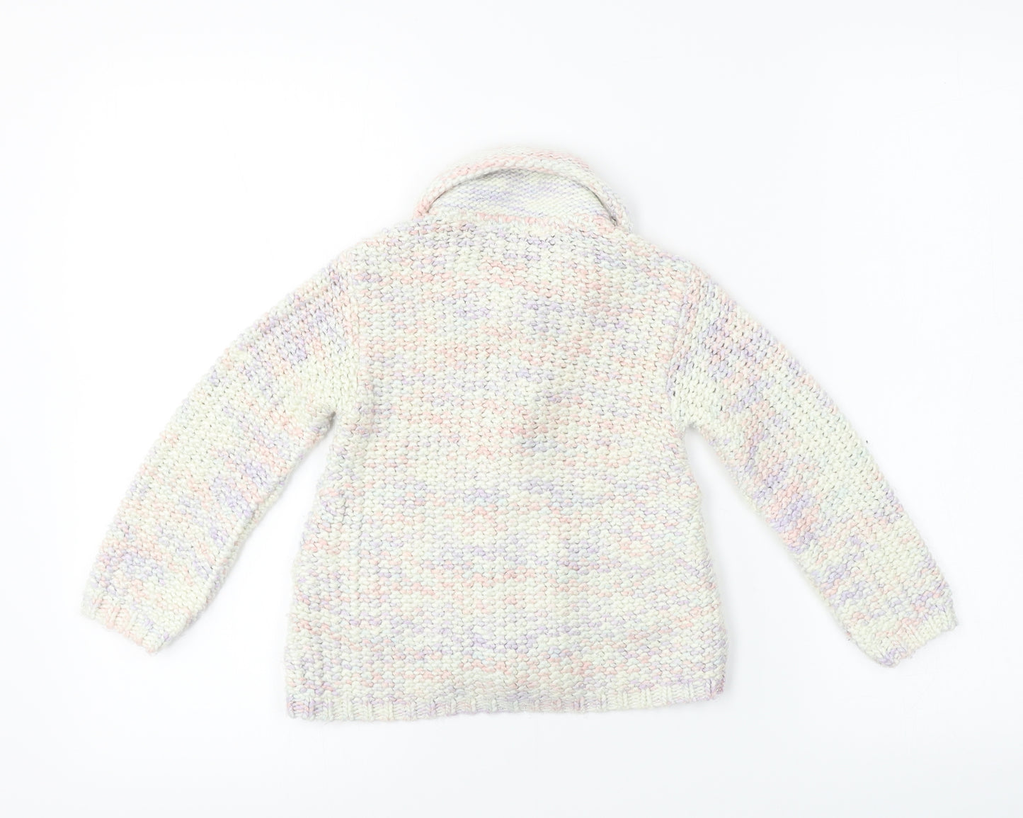 M&Co  Girls Ivory   Cardigan Jumper Size 2-3 Years
