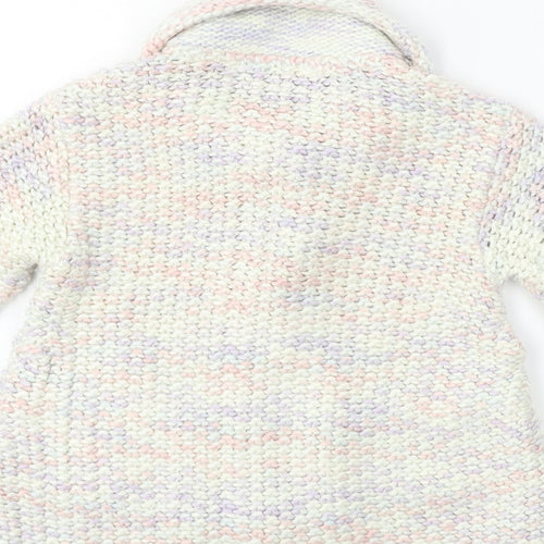 M&Co  Girls Ivory   Cardigan Jumper Size 2-3 Years