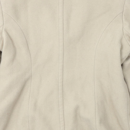 Klass  Womens Beige   Jacket Coat Size 14