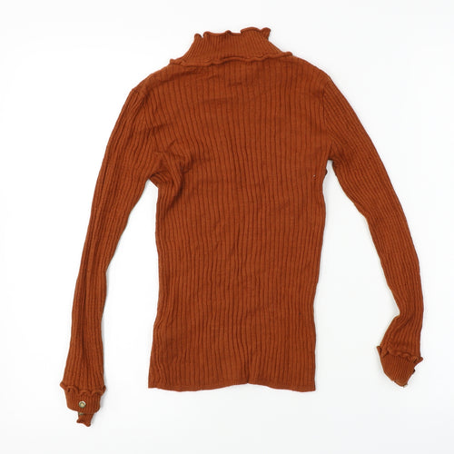 Topshop  Womens Brown   Pullover Jumper Size 8
