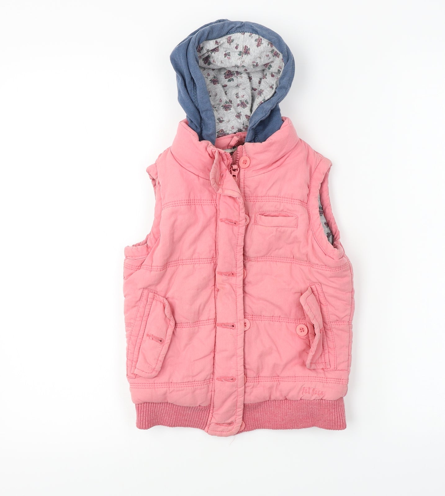 Fat Face  Girls Pink   Jacket Coat Size 6-7 Years