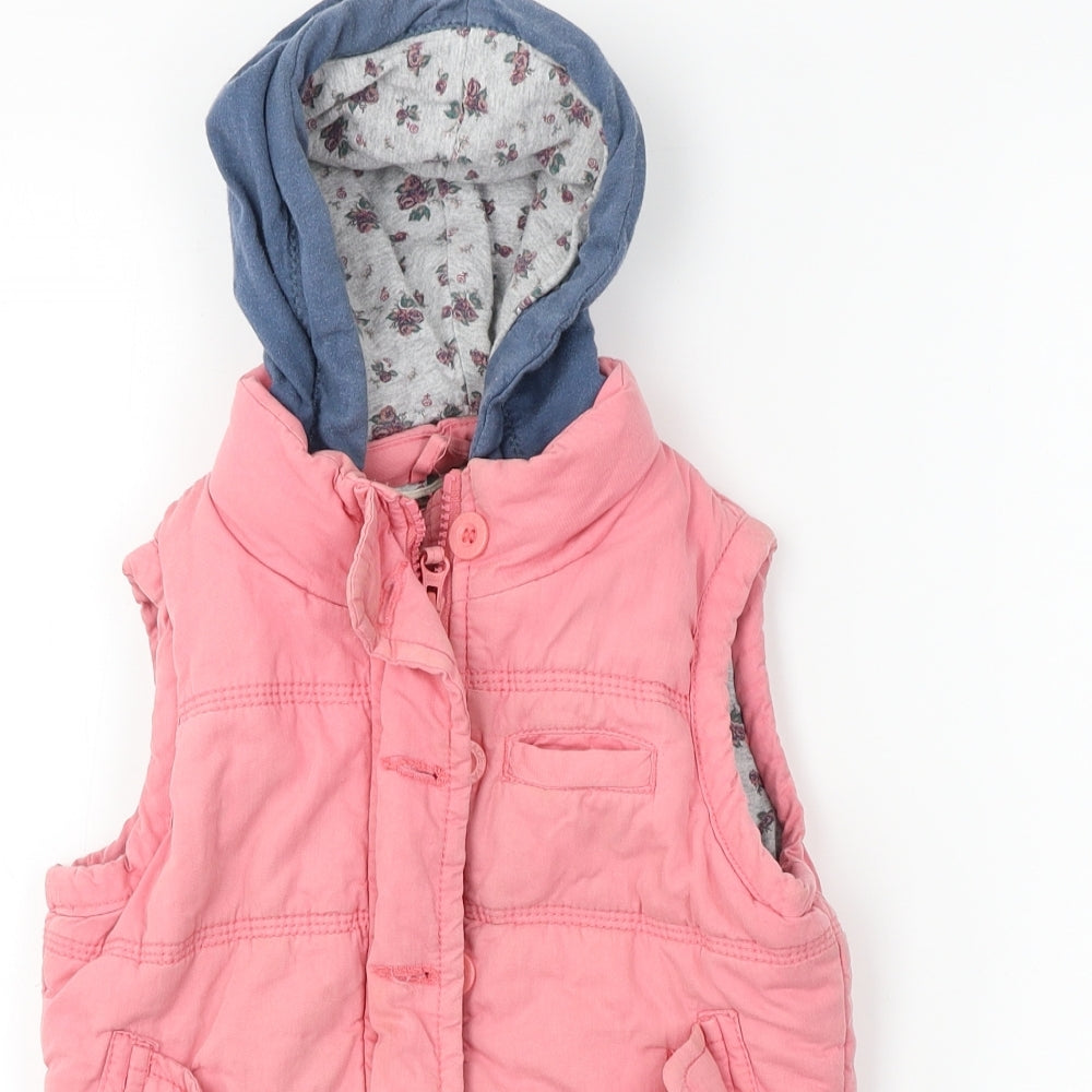 Fat Face  Girls Pink   Jacket Coat Size 6-7 Years