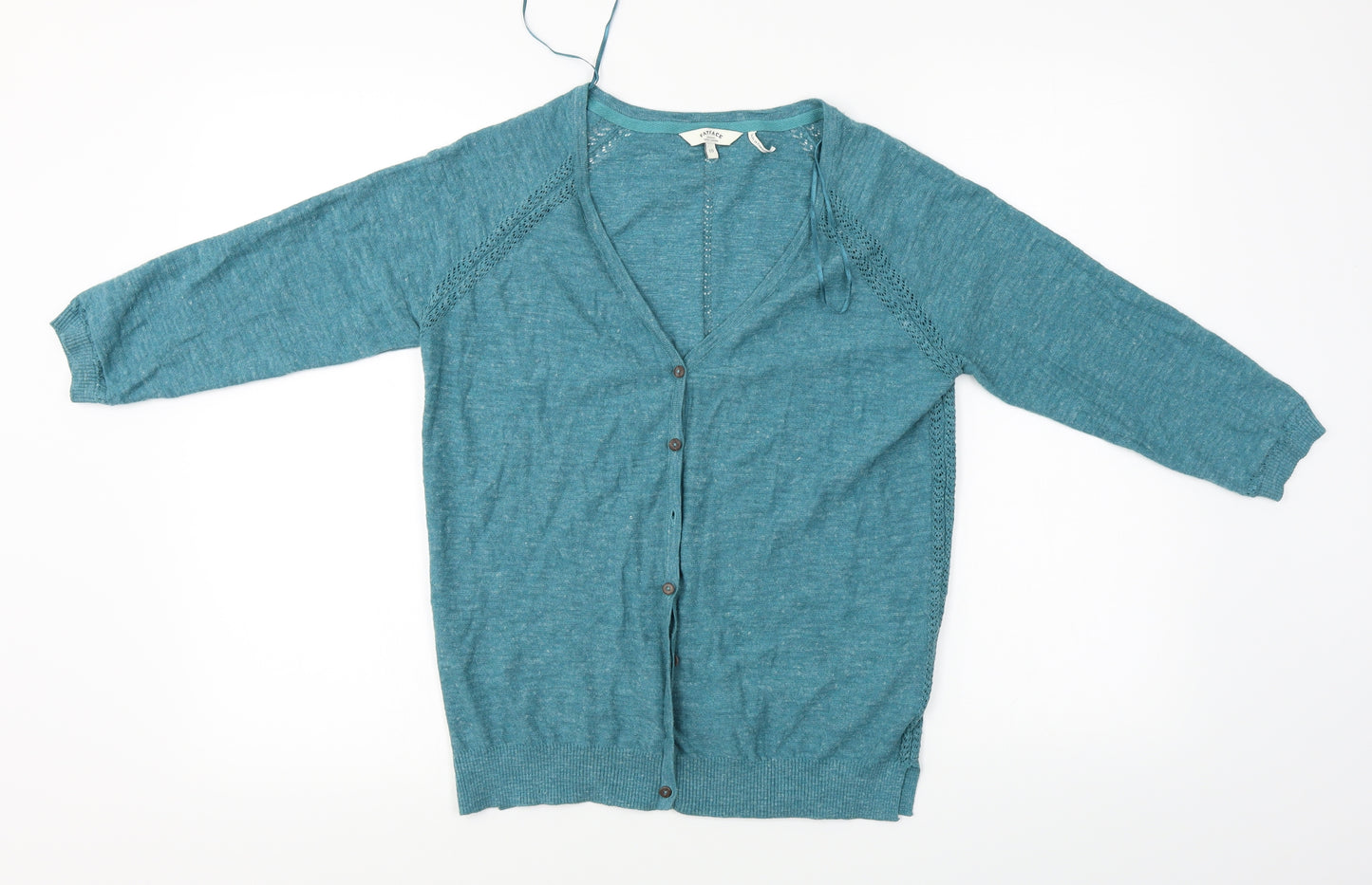 Fat Face  Womens Green   Cardigan Jumper Size 10