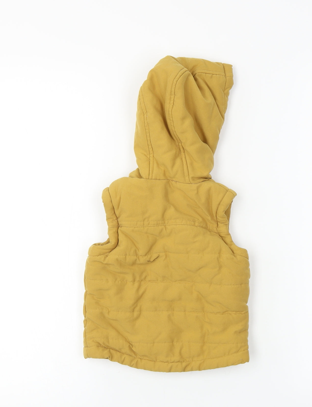 F&F  Boys Yellow   Gilet Coat Size 9-12 Months