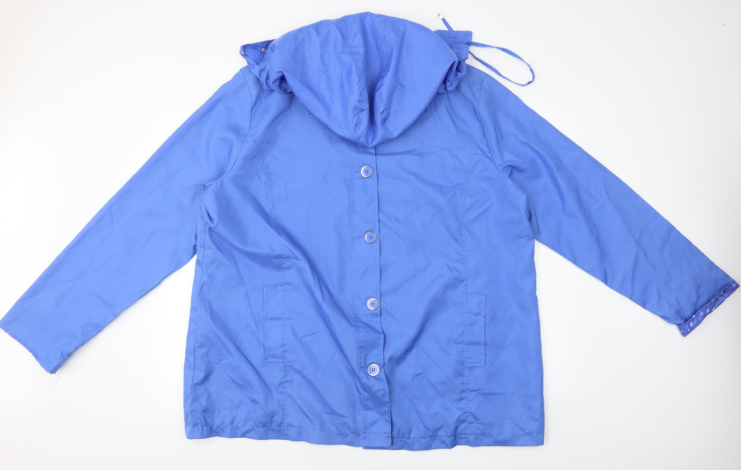 Anne De Lancay   Womens Blue   Jacket Coat Size 22