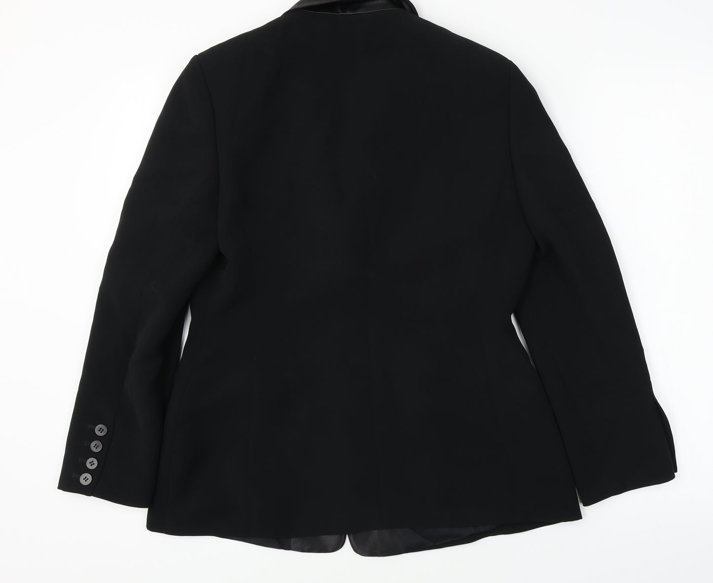 Linea  Womens Black   Jacket Blazer Size 12