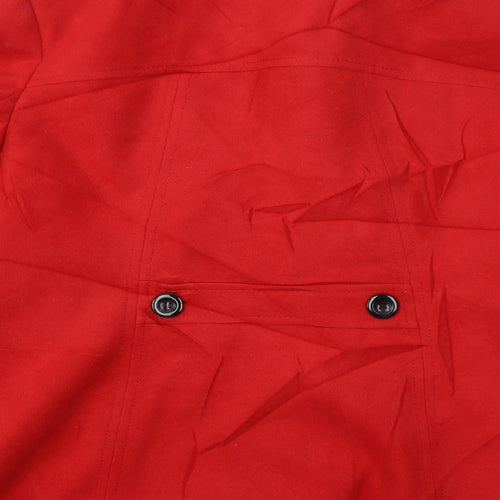 BHS  Womens Red   Jacket Coat Size 16