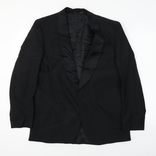 jonelle  Mens Black   Jacket Blazer Size 40