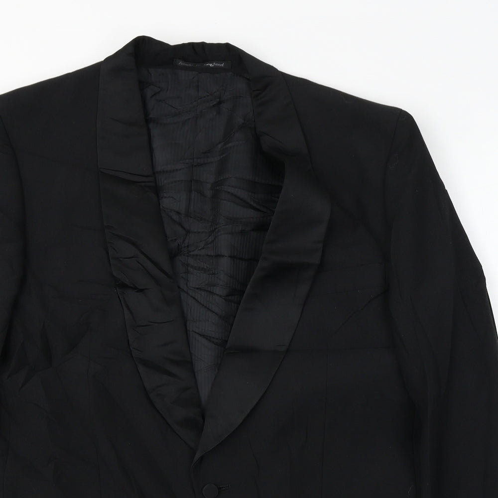 jonelle  Mens Black   Jacket Blazer Size 40