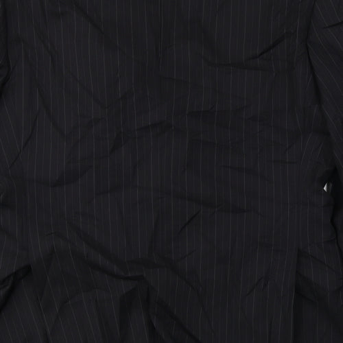 Marks and Spencer  Mens Black Striped  Jacket Blazer Size M