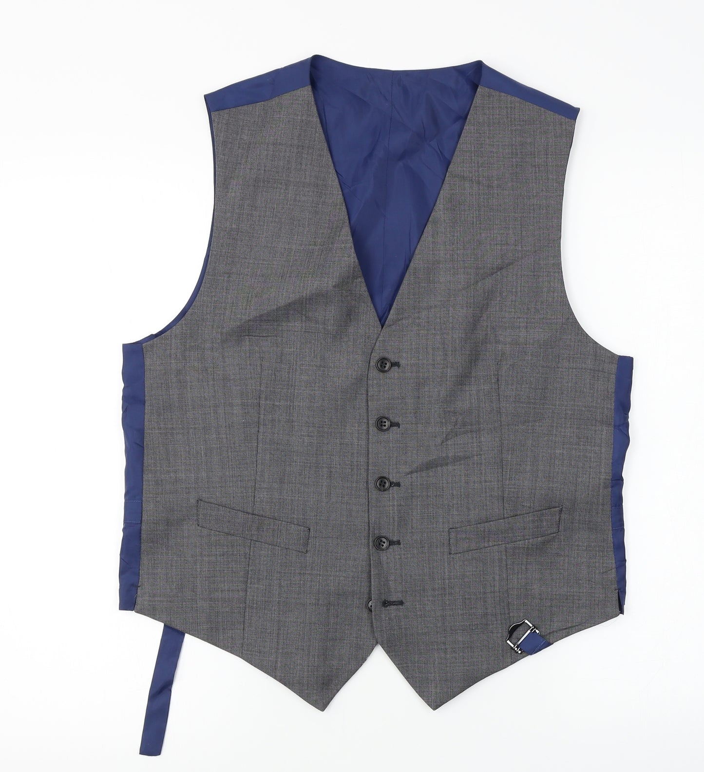 Marks and Spencer  Mens Grey   Jacket Suit Waistcoat Size 40