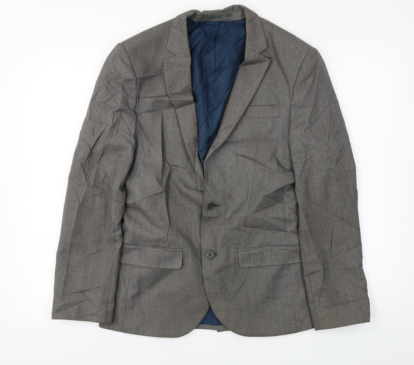 River Island  Mens Grey   Jacket Blazer Size 36