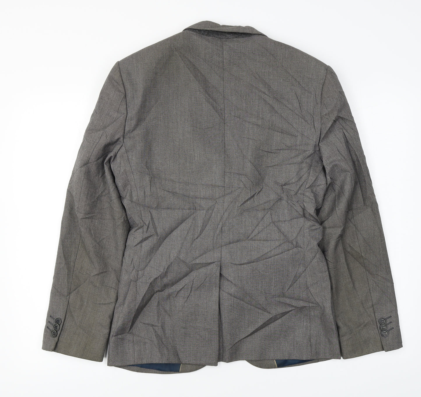 River Island  Mens Grey   Jacket Blazer Size 36