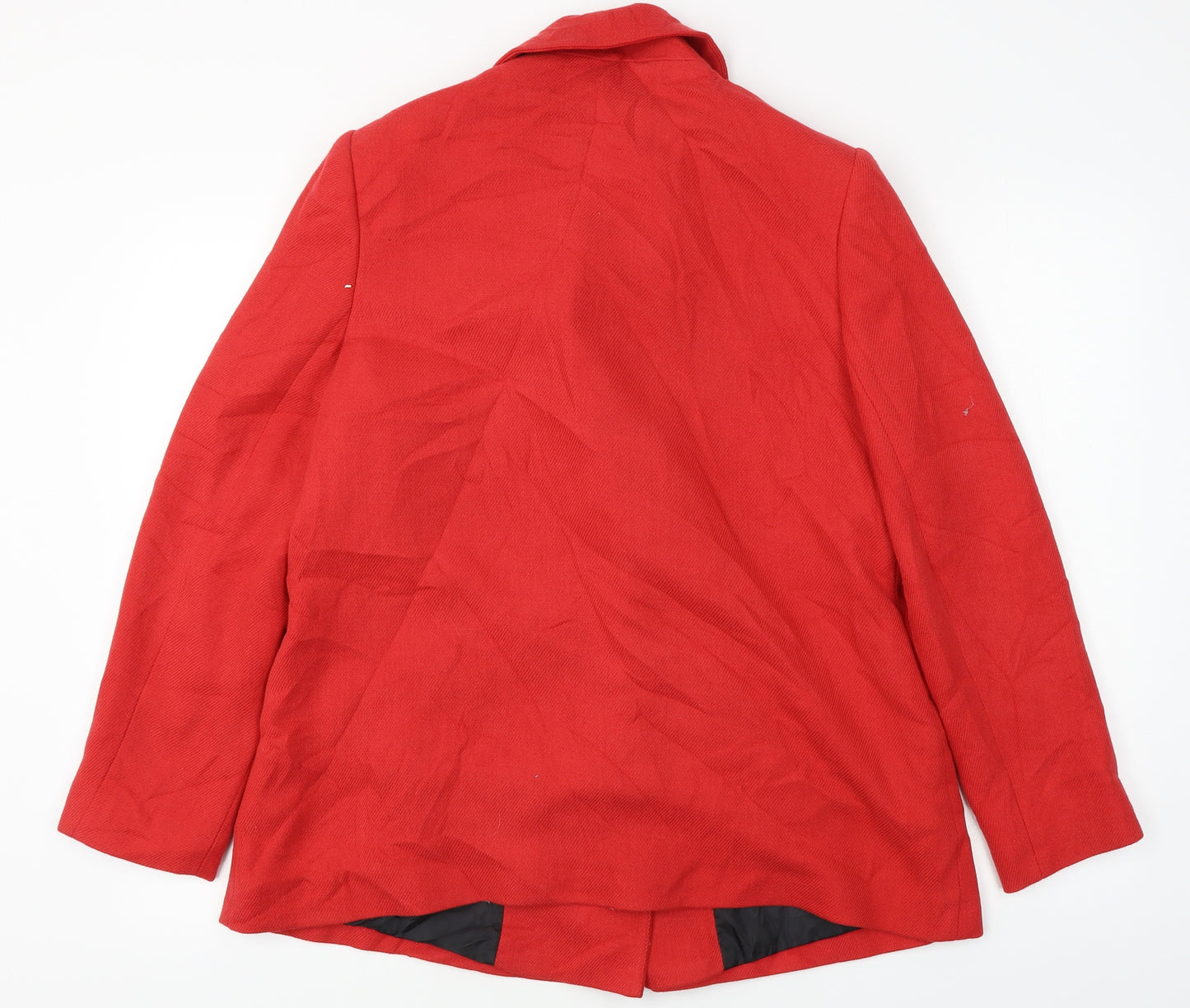 EWM  Womens Red   Jacket Coat Size 14