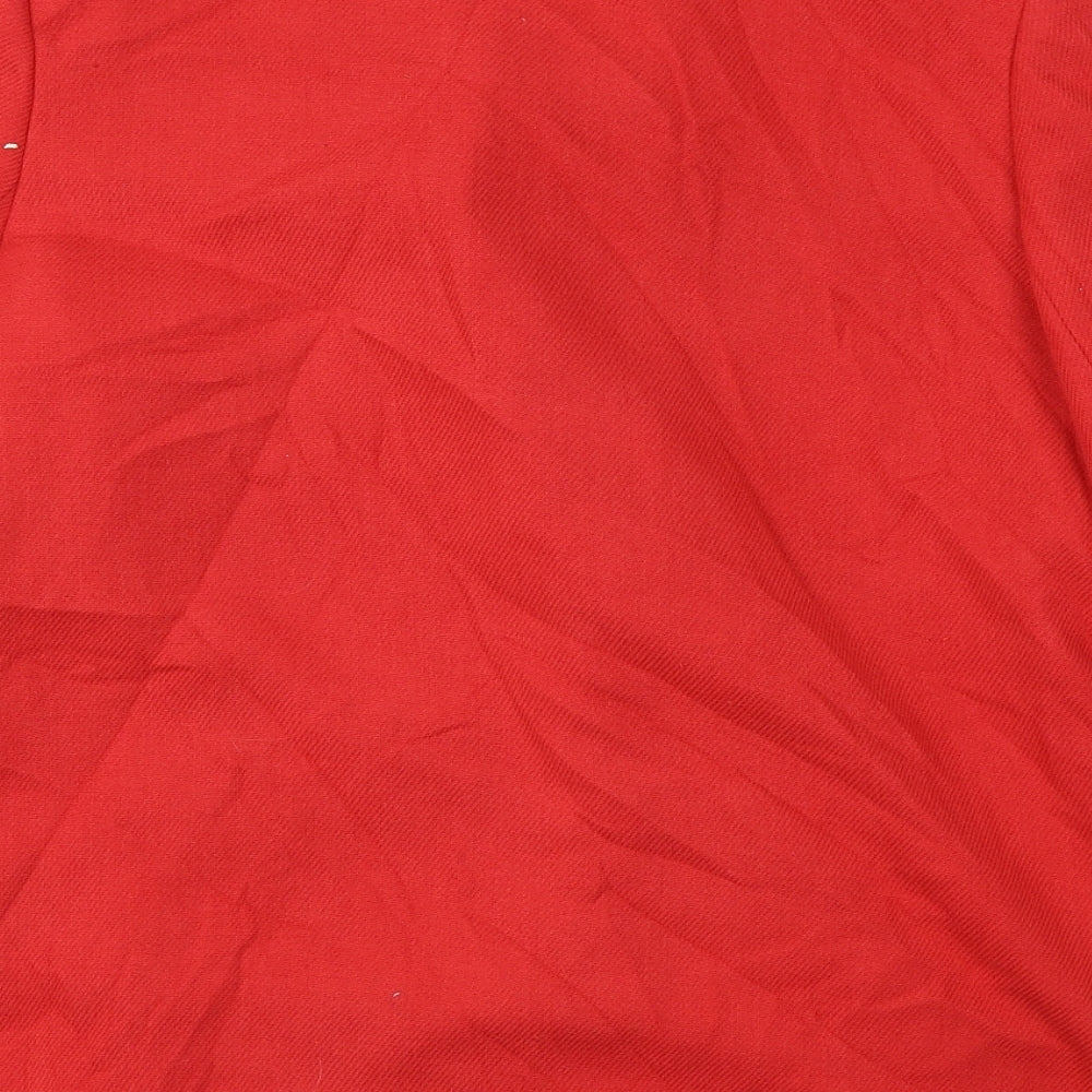 EWM  Womens Red   Jacket Coat Size 14