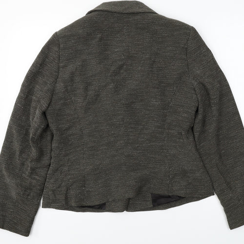ALEX&CO  Womens Brown   Jacket Blazer Size M