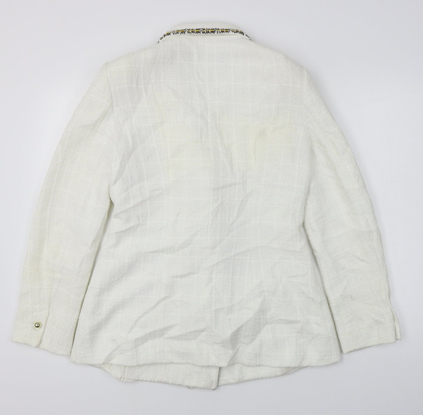 Zara Womens White   Jacket Blazer Size M