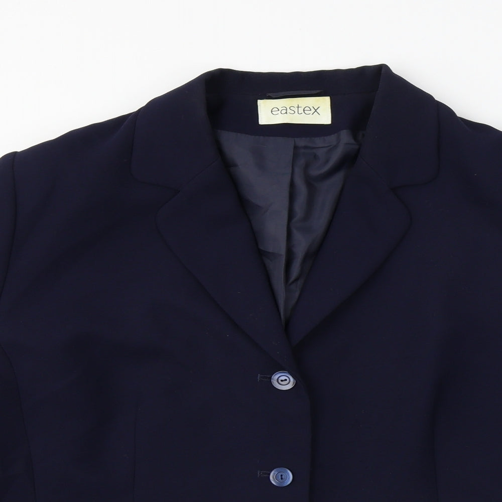 Eastex  Womens Blue   Jacket Blazer Size 18