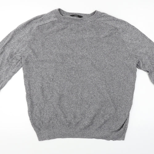 George  Mens Grey   Pullover Jumper Size L