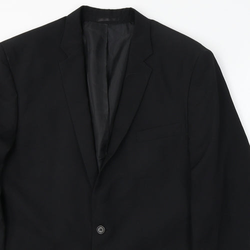 Taylor & Wright  Mens Black   Jacket Blazer Size 42