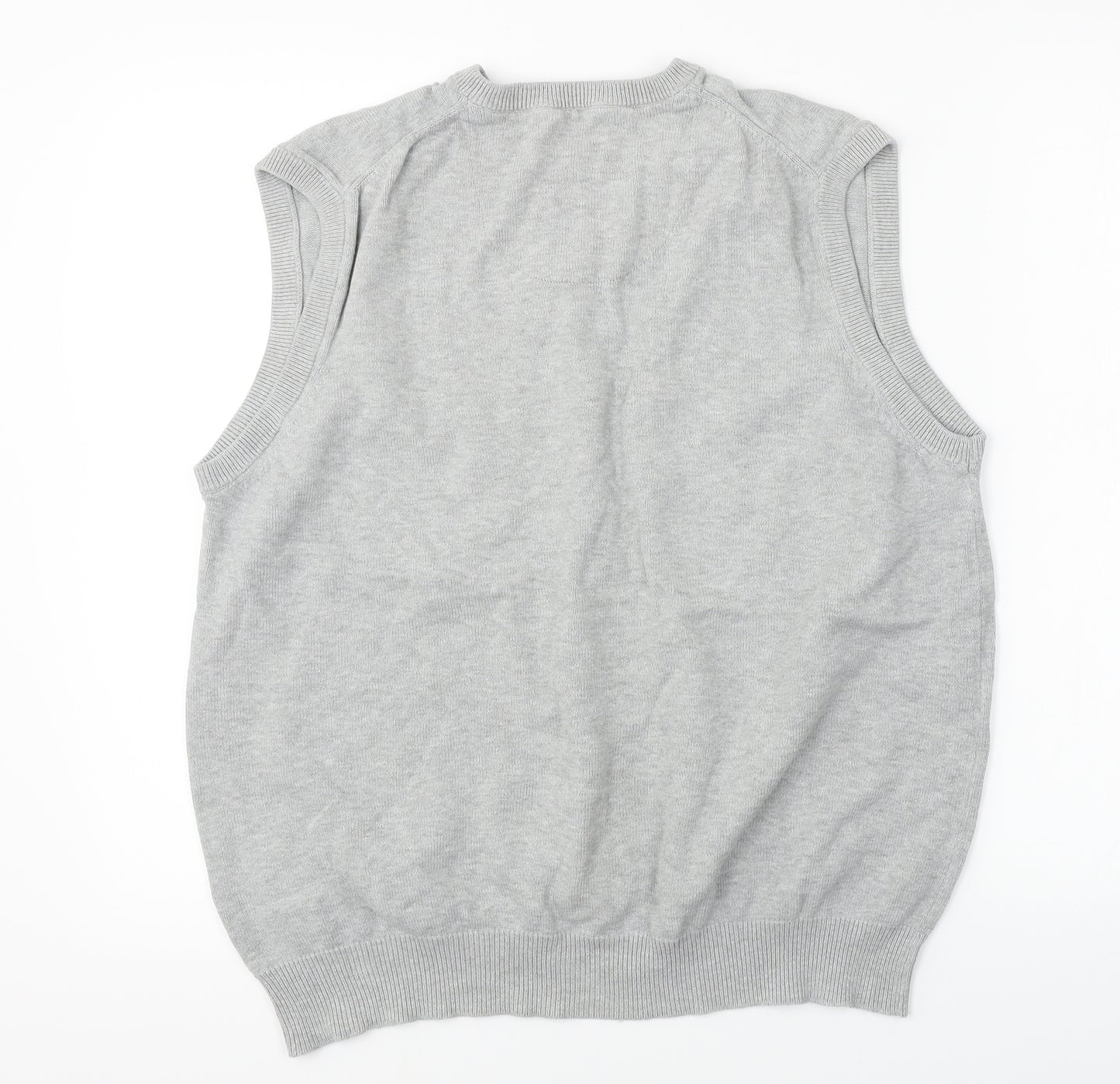 Blue Harbour  Mens Grey   Vest Jumper Size L