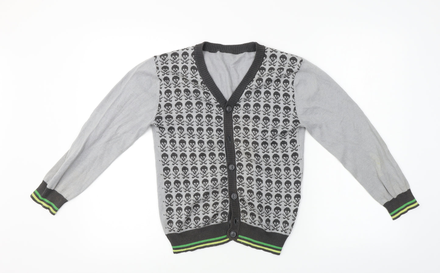 Cherokee  Boys Grey   Cardigan Jumper Size 9-10 Years