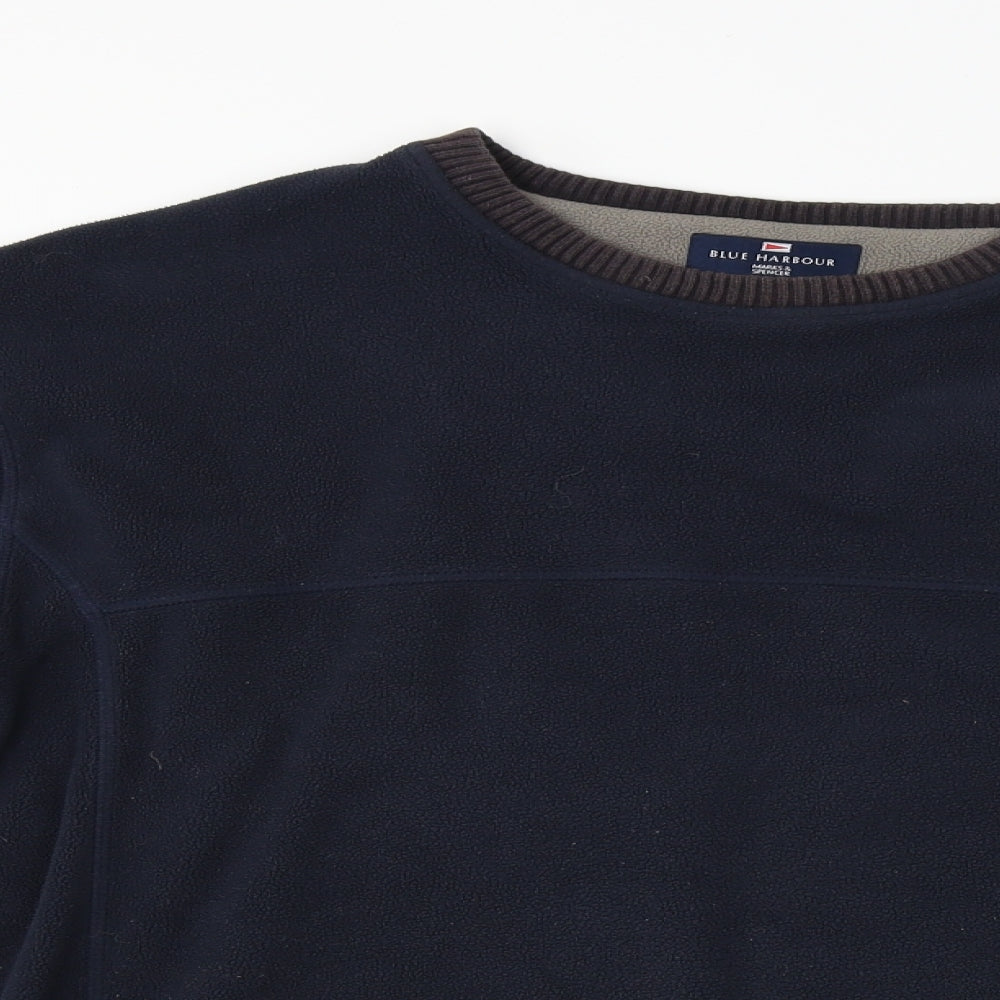 Marks and Spencer  Mens Blue   Pullover Jumper Size M