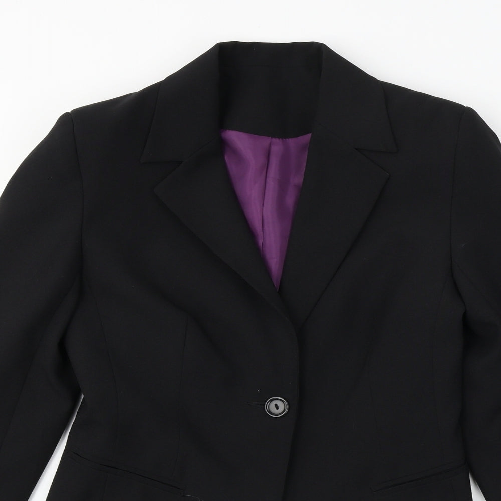 NL Collection  Womens Black   Jacket Blazer Size 8