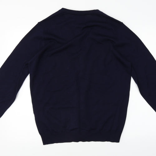 Marks and Spencer  Mens Blue   Cardigan Jumper Size M