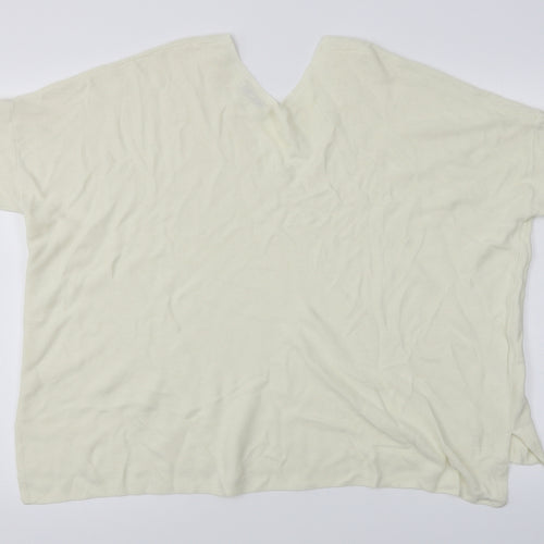 Mng    Womens Ivory   Pullover Jumper Size M