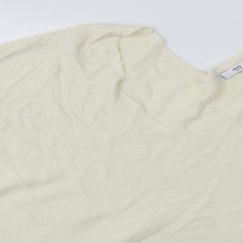 Mng    Womens Ivory   Pullover Jumper Size M